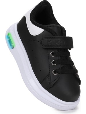 Kiko Kids Tinsa Günlük Cırtlı Işıklı Kız Bebek Spor Ayakkabı
