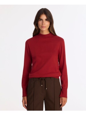 Yargıcı Regular Yarım Balıkçı Yaka Uzun Kol Kazak