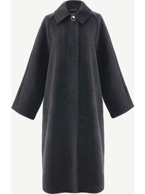 Yargıcı Regular Gömlek Yaka Uzun Kol Palto