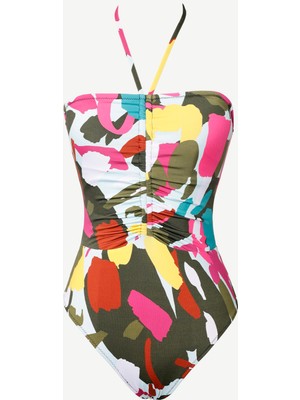 Yargıcı Büzgülü Mayo