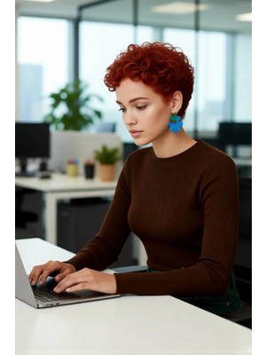 FRM Kadın Fitted Bisiklet Yaka Triko Kazak Uzun Kollu Düz Desen Akrilik Ramadan Koleksiyonu Kaliteli