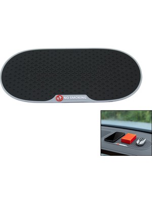 Go İthalat Telefon Tutucu - Silikon Oto - Araç Içi Torpido Kaydırmaz Organizer 29X14CMBRKT-177054 (5131)