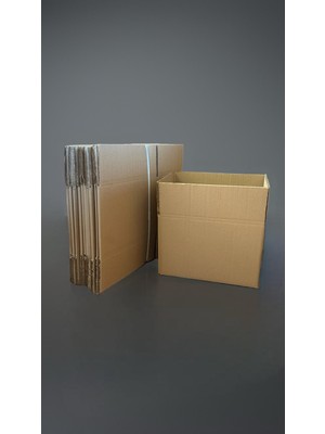 30X20X20 10’lu Çift Oluklu Boş Karton Koli, Taşınma Kolisi Eşya Kolisi Çeyiz Kolisi ve Taşınma Seti