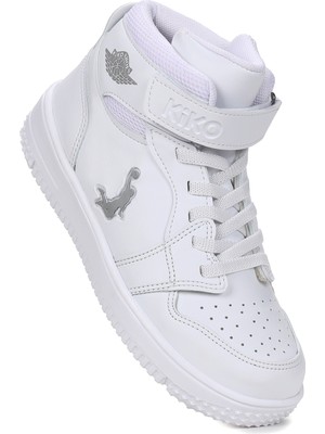 Kiko Kids  Hayka Cırtlı Basketbol Kız Çocuk Spor Ayakkabı