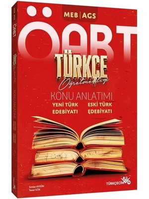 Anla Kazan Yayınları Türkçecim Tv Öabt Meb-Ags Türkçe Öğretmenliği Yeni Türk Edebiyatı, Eski Türk Edebiyatı Konu Anlatımı