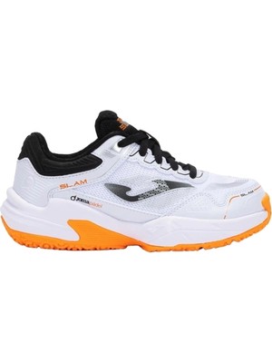 Joma Slam Çocukları Spor Ayakkabı Beyaz Kalın Taban Tekstil Malzeme ile Konforlu Tasarım