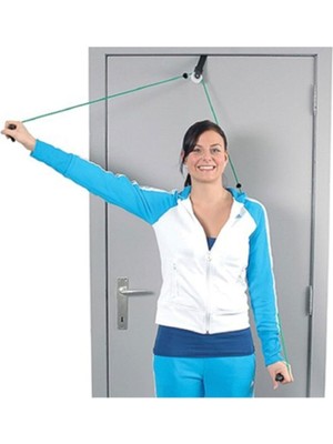 Toptanhane Fizik Tedavi Omuz Makarası Kol Egzersiz Aleti Shoulder Rope Pulley Omuz Periartriti