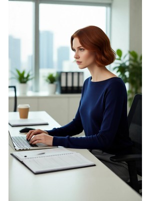 FRM Kadın Regular Kalıp Düz Kayık Yaka Triko Kazak Crop Boy Orta Kalınlık Modern Şık Giyim Kaliteli