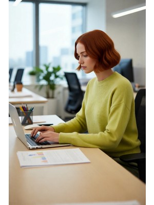 FRM Kadın Modern Oversize Triko Kazak Bisiklet Yaka Düşük Kol Rahat ve Şık Görünüm Sağlar Kaliteli