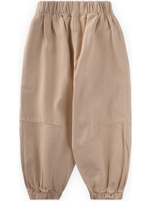 Cigit Dizi Pensli Gabardin Pantolon 2-7 Yaş Bej