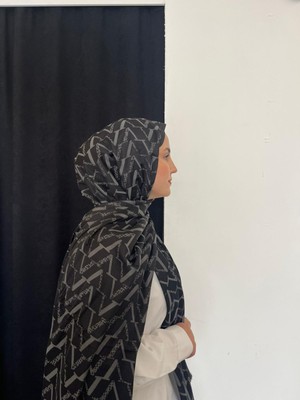 SarQa Scarft Ipek Kaşmir Çift Taraflı Şal