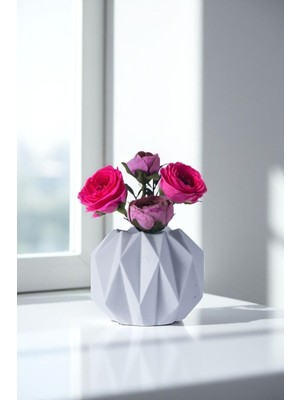 Evene Vazo Küçük Vazo Masa Üstü Vazo Ev Dekorasyon Vazo Altın Eskitme Renk Model 64