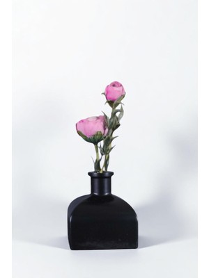 Evene Vazo Küçük Vazo Masa Üstü Vazo Ev Dekorasyon Vazo Siyah Renk Model 62