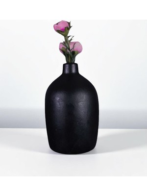 Evene Vazo Küçük Vazo Masa Üstü Vazo Ev Dekorasyon Vazo Beyaz Renk Model 69