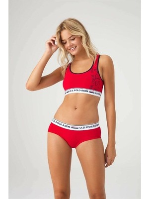 Us Polo Assn Kadın Büstiyer Slip Takım 66255