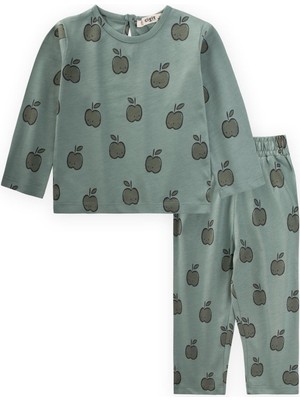 Cigit Pijama Takım 1-5 Yaş Çağla Yeşili