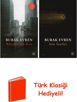 İthaki Yayınları Burak Evren 2 Kitap Seti + Türk Klasiği Hediye