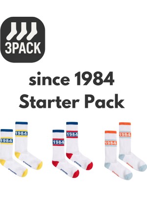 Arteziahn Since 1984 3pack Unisex Spor & Lifestyle Havlu Taban Çorap (3 Adet)