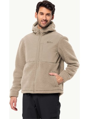 Jack Wolfskin Felslıcht Hooded Jkt M Erkek Polar