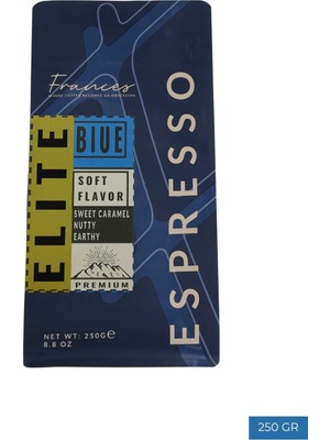 Frances %100 Arabica Elite Blue Espresso | 250G | Yumuşak Asidite