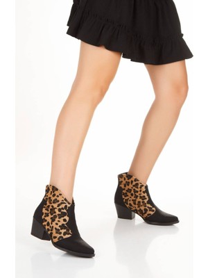 İnyola Shoes Kadın Western Kovboy Kısa Bot & Bootie 5118