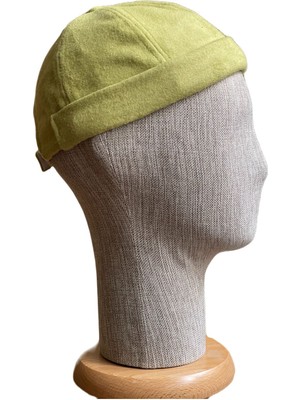 Rupen Kraft Kışlık Kaşe Cap Ayarlanabilir Docker Şapka Kışlık Takke Şapka Retro Şapka Takke