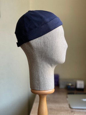 Rupen Kraft Astarlı %100 Pamuk Cap Ayarlanabilir Docker Şapka Yazlık Takke Şapka Retro Şapka Siyah Takke Şapka