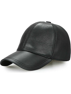 Rupen Kraft Unisex Hakiki Deri Şapka