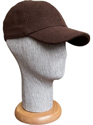 Rupen Kraft Kışlık Kaşe Kumaş Beyzbol Şapkası Spor Şapka (Standart Beden)