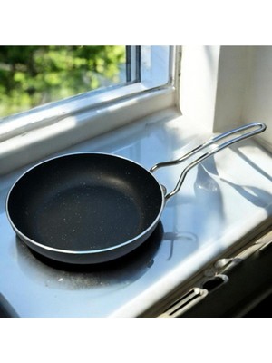 Peramari Tuna House Granit Kapaksız Tava 32 cm Siyah