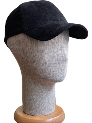 Rupen Kraft Vegan Süet Kep Şapka Unısex Spor Arkası Ayarlanabilir Kep Modern Şapka