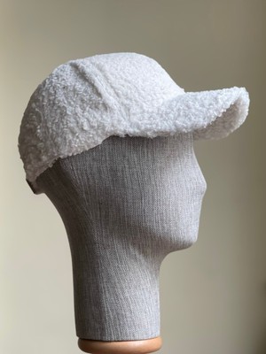 Rupen Kraft Kadın Peluş Teddy Kep Şapka Arka Kısmı Çırtlı