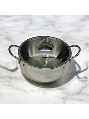 Peramari Kahramanlar Çelik Elit Derin Tencere 22 cm