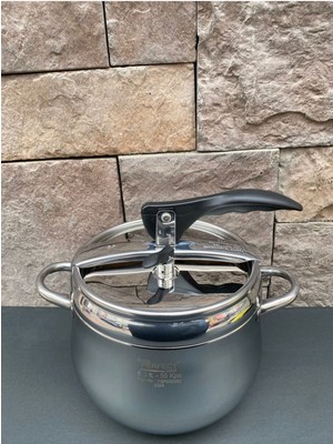 Peramari Home Perfect Çelik 5 Lt Klasik Düdüklü Tencere Güveç