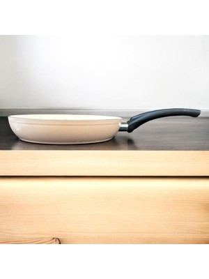 Peramari Hascevher Ezme Bio Granit 26 cm Kapaksız Tava Rose