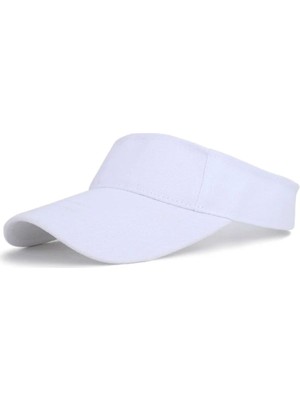 Rupen Kraft Unisex Sporcu Koşu Tenis Vizör Şapka Arka Kısmı Ayarlanabilir