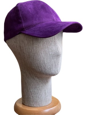 Rupen Kraft Vegan Süet Kep Şapka Unısex Spor Arkası Ayarlanabilir Kep Modern Şapka