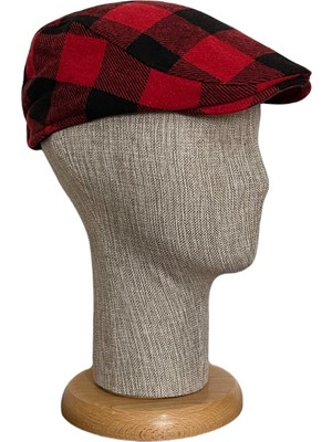 Rupen Kraft Kışlık Kaşe Kumaş Unisex Kasket Şapka Standart Beden (Arka Kısmı Lastikli )