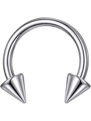 Rupen Kraft 316 Cerrahi Çelik Spike Dudak Kıkırdak Septum Helix Tragus Piercingi