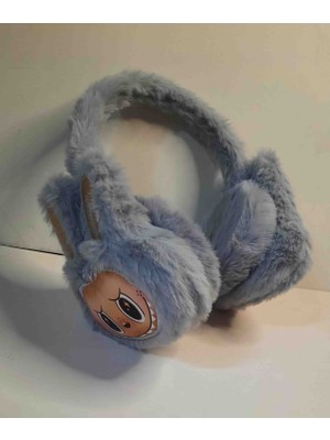 Labubu Figürlü Peluş Kulaklık Aksesuar