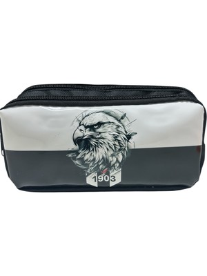 Noventra Taraftar Kalemlik – Beşiktaş, Fenerbahçe, Galatasaray Armalı, Fermuarlı Kalem Çantası