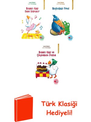 Can Yayınları Lucia Salemi 3 Kitap Seti + Türk Klasiği Hediye