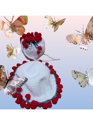 Öykücanbu Viral Olan Buket Çanta ve Şapka