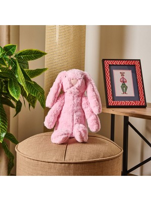 Matmel Soft Rabbit Figürlü Yastık - Pembe - 16X35 cm