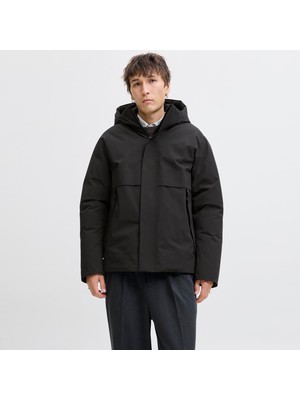 Jack & Jones Erkek Fermuar Kapamali Kapüsonlu Mont - Ccmoon