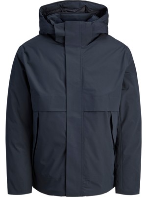 Jack & Jones Erkek Fermuar Kapamali Kapüsonlu Mont - Ccmoon