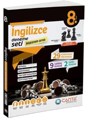 Çanta Yayınları 8. Sınıf Ingilizce Kazanım Sıralı Deneme Seti