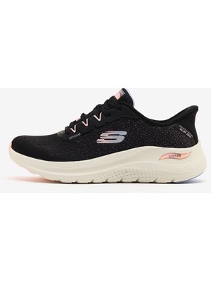 Skechers Arch Fit 2.0 Fresh Pace Kadın Siyah Spor Ayakkabı 150333TK Bkmt
