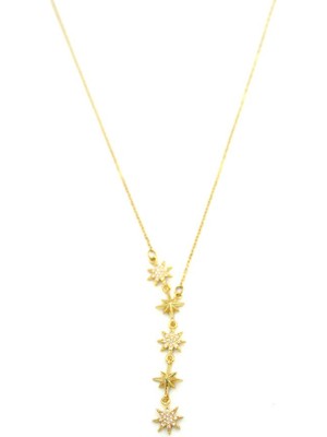 Royaleks Kuzey Yıldızı Y Kolye - Altın