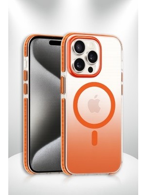 iPhone 15 Pro Max Magsafe Destekli Darbe Emici Kılıf – Premium Seri